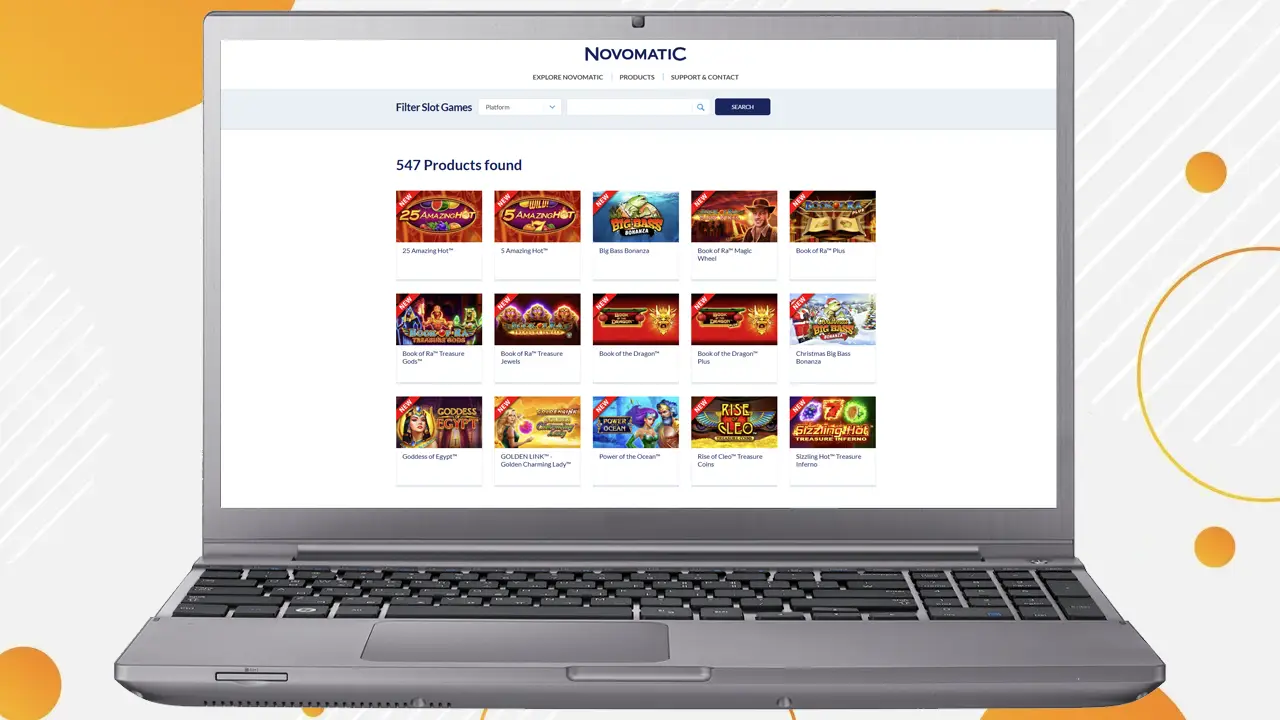 Кращі слоти Novomatic